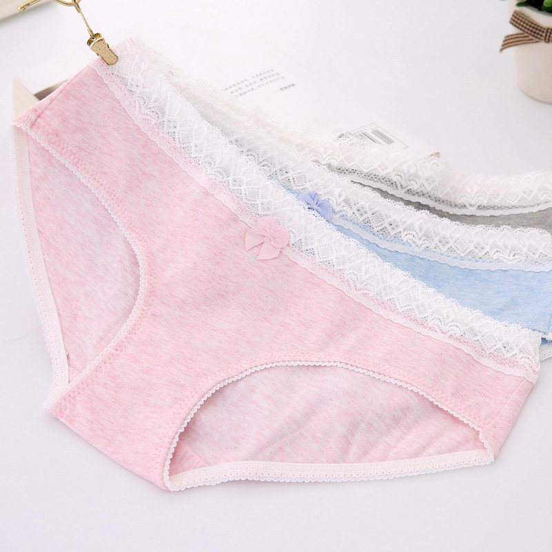 Slip jeunesse simple en coton - Ref 653794 Image 1