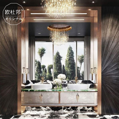 浴室柜轻奢高端佛山陶瓷一体盆洗漱台浴室柜洗脸盆柜组合2025新款