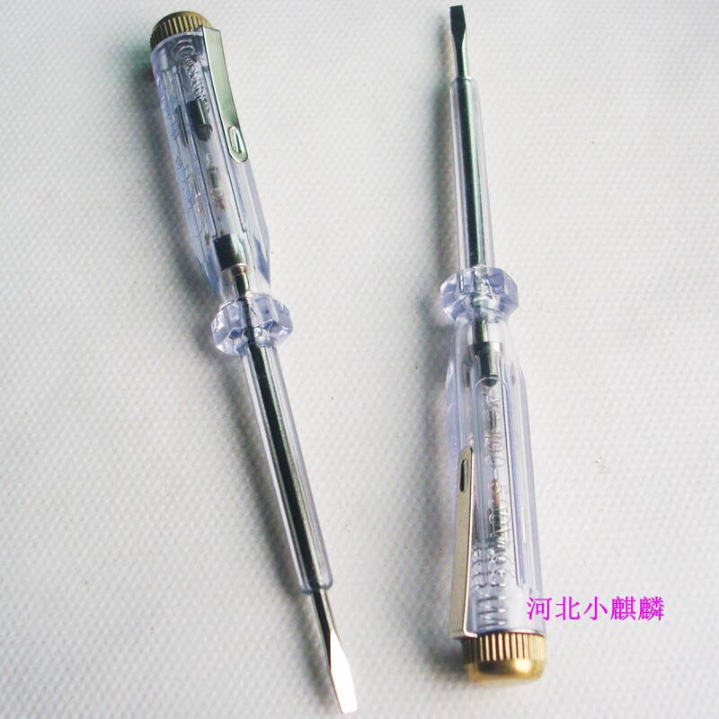 优质试电笔 测电笔 验电笔 一字螺丝刀 电工笔 电工工具特价销售