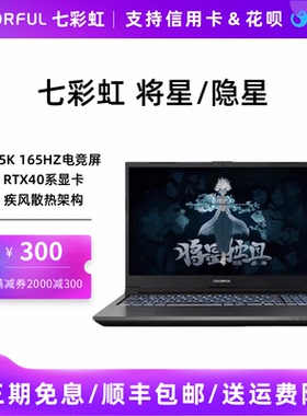 七彩虹隐星P15/P16 将星X15/X17 橘宝 RTX4060电竞游戏笔记本电脑