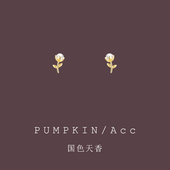 珍珠郁金香花朵无痛隐形耳夹女无耳洞简约气质精致耳饰高级感小众