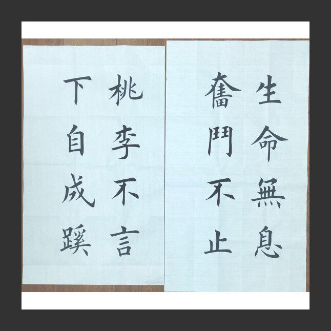 单品库存清仓1  行书楷书书法作品真迹毛笔字画装饰 手写不定制