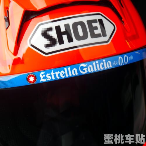 适用SHOEIX15Z8头盔360贴纸