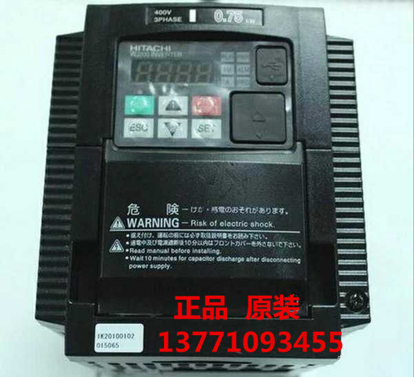 全新原装日立变频器WJ200-007HFC-M 380V 0.75KW 质保1年
