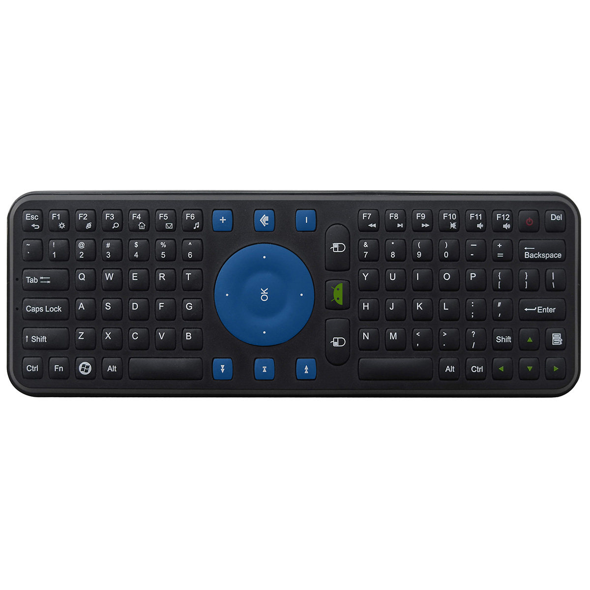 美誉RC7空中飞鼠迷你无线键盘鼠标HTPC电视盒遥控器教学体感键盘