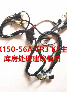 隆鑫新款摩托车配件LX15056A主线CR3全车开关线150转接线库存处理