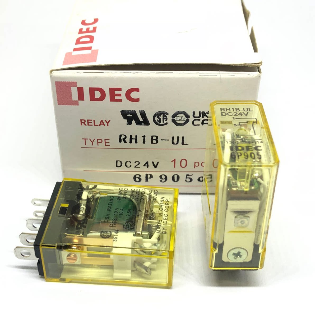 idec正品和泉rh1b-ul-dc24v rh1b-u dc24v中间继电器rh1b-uldc24v