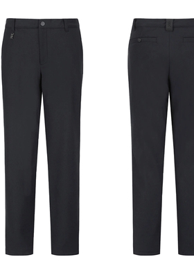 特价韩国代购St ANDREWS高尔夫户外保暖时尚羊毛混纺加绒长裤男