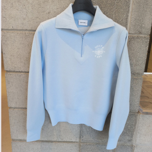 女 针织衫 韩国代购 southcape高尔夫26春夏户外半拉链翻领套头长袖