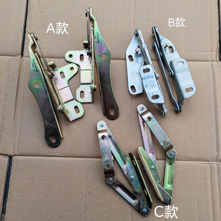 东风超龙校车引擎盖合页少林宇通金龙尖头校车前机盖铰链