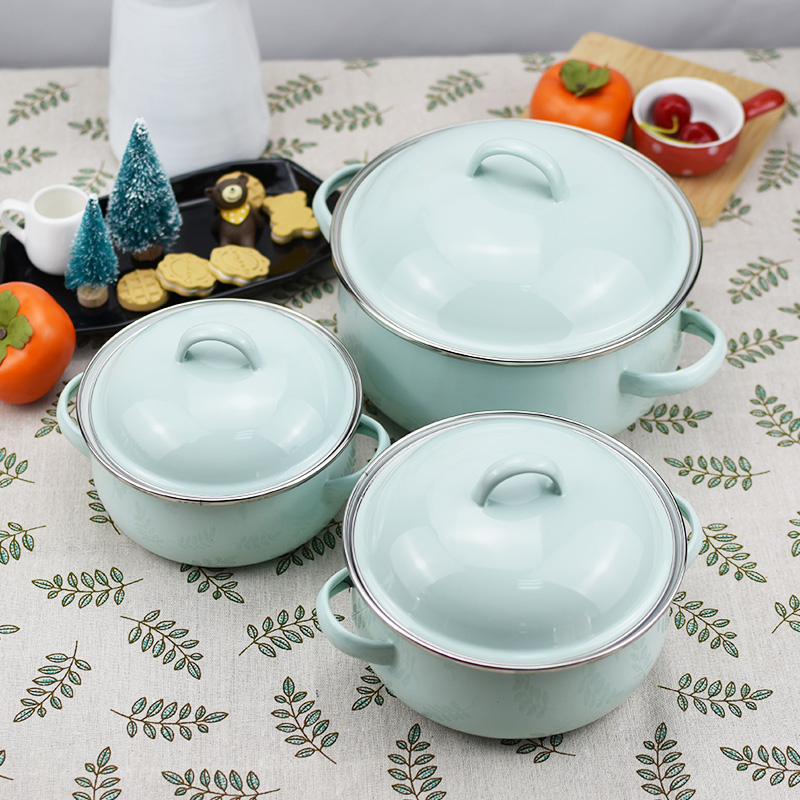 珐琅搪瓷汤锅电磁炉电陶炉搪瓷