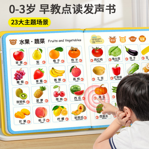 会说话的早教有声书点读发声书