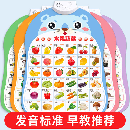 宝宝有声早教挂图婴儿发声