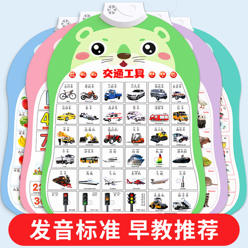 婴幼儿早教有声挂图点读发声