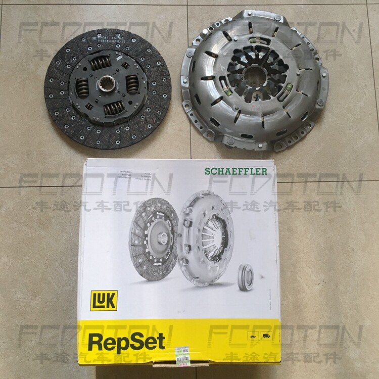 陆巡4500 4700 LC100离合器片离合片离合器压板压盘《LUK套装》
