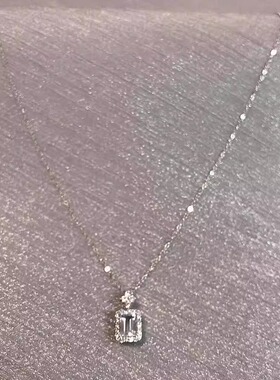 超闪香水瓶项链女款2025新款