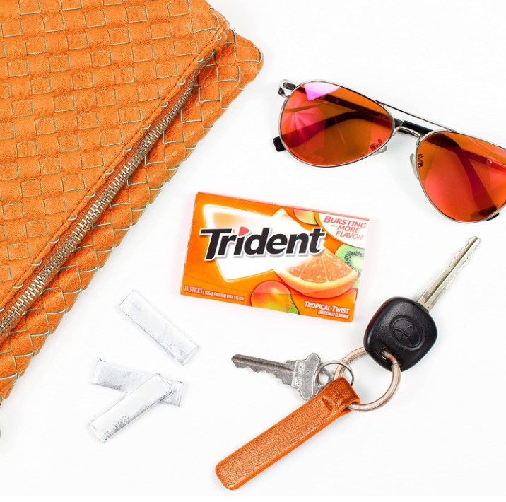 美国原装进口Trident/三叉戟木糖醇口香糖泡泡糖香橙口味 8条包邮在类目 零食/坚果/特产, 糖果零食/果冻/布丁, 口香糖中 - 来自Buy2taobao.com提供专业的淘宝代购服务