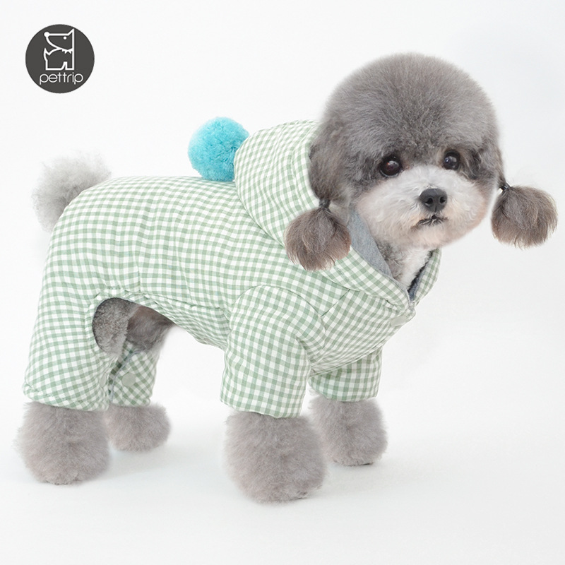 秋冬新款宠物狗狗衣服棉衣保暖