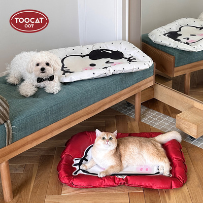 TOOCAT趣味Kiity宠物冰垫狗狗冰窝猫咪凉垫夏天降温凉席狗窝垫子