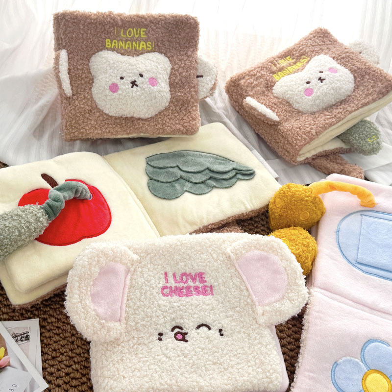 小狗狗互动益智宠物玩具漏食嗅闻发声玩具书晚安狗狗藏食书猫咪