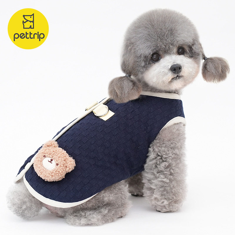 贝途秋冬款宠物猫狗两脚衣服后开襟立体小熊棉马甲加绒背心可牵引,宠物/宠物食品及用品,狗宠物服装/雨衣,淘宝优惠券,粉丝福利购,淘宝优惠卷