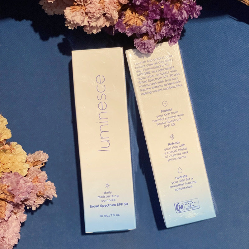 美商婕斯luminesce  赋活肌因保湿日霜 防晒霜 spf30美妆脸部补水