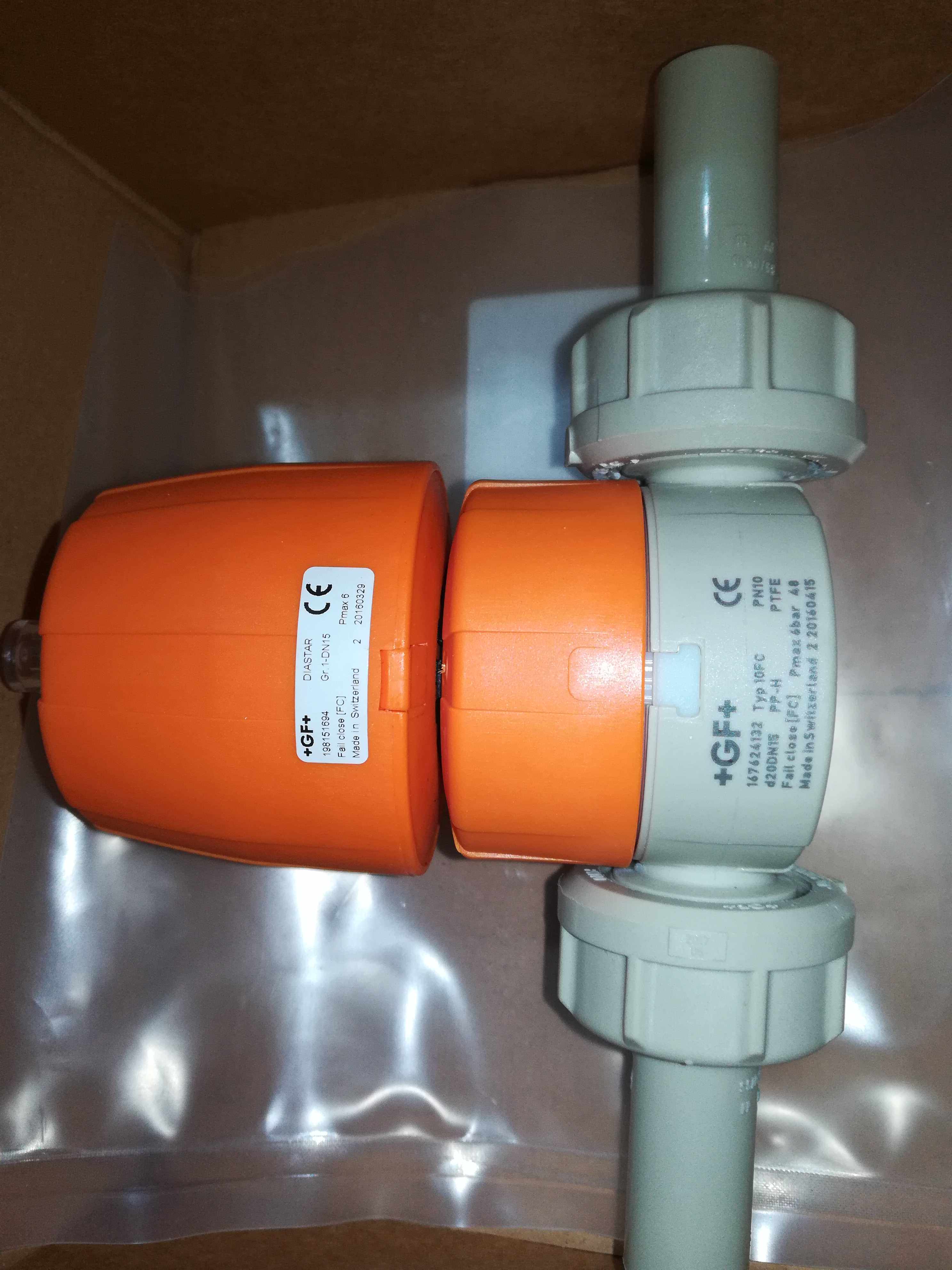 +GF+原装PP气动隔膜阀 167624132 D20DN15 耐腐蚀性酸碱议价