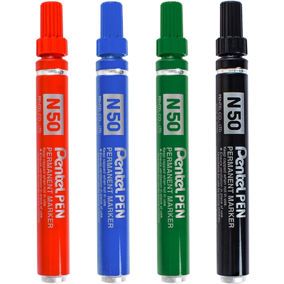 不褪色记号笔pentel/派通