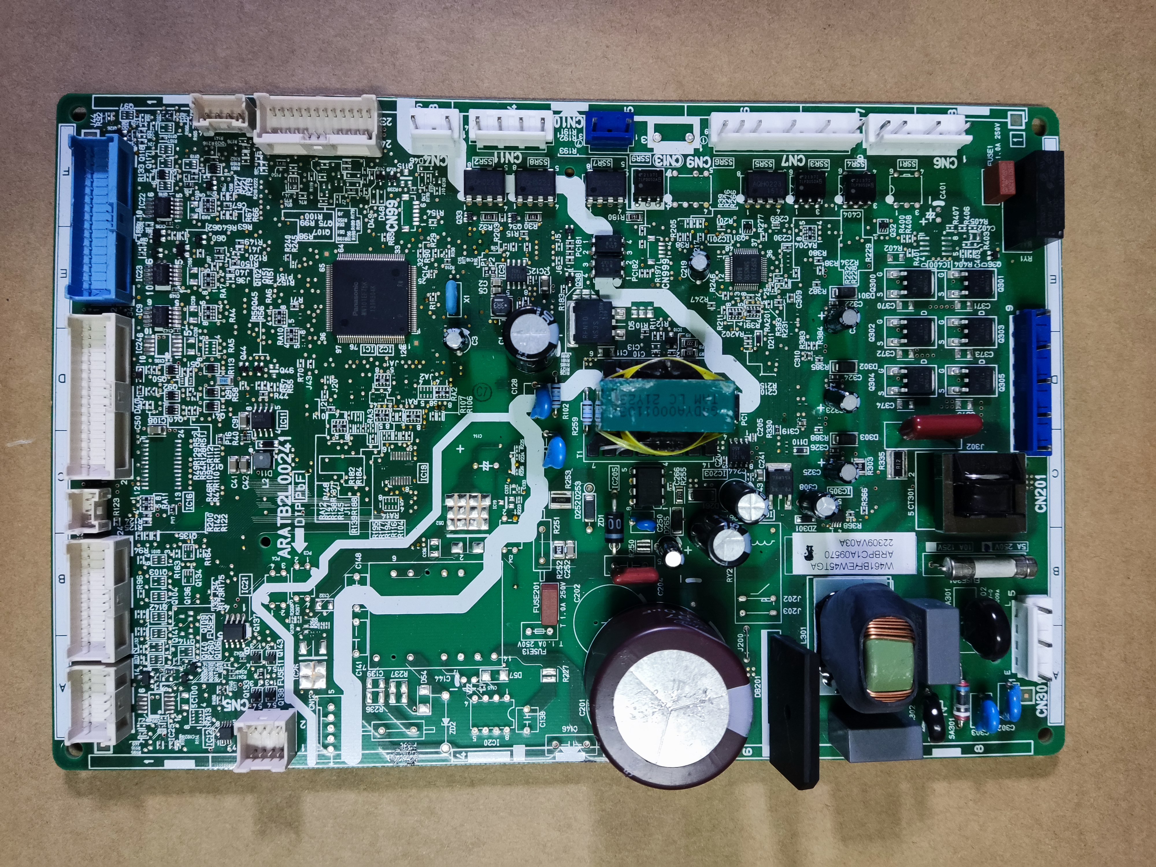 松下冰箱NR-W461BF主控制板EW45TGA变频ZE431电脑SGA BX不启动H29