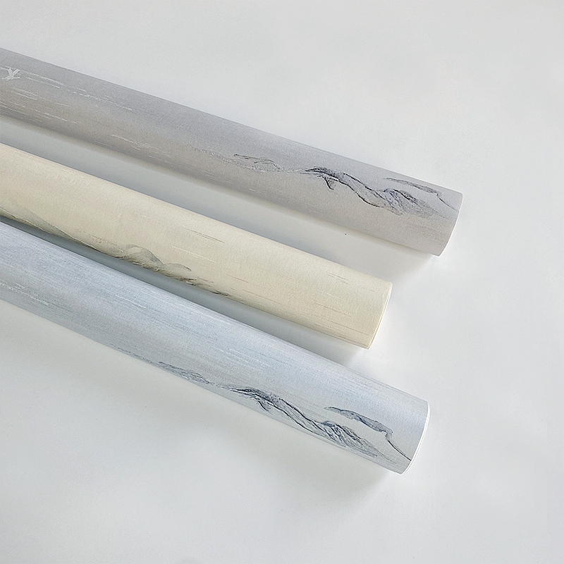 中式书房复古风墙纸新中式壁纸