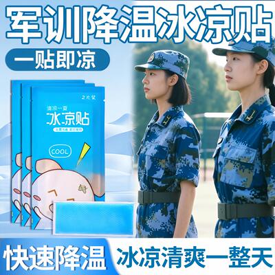 夏季军训降温冰凉贴防暑独立装