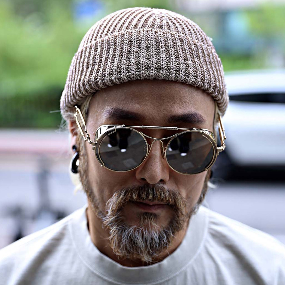 韩国潮牌夏季针织无檐便帽韩版男女复古百搭包头休闲纯色毛线帽子