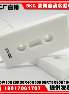 BKG 磁带水泥变频器启动电阻充电电阻80W 10R 20R 30R40R50R100欧