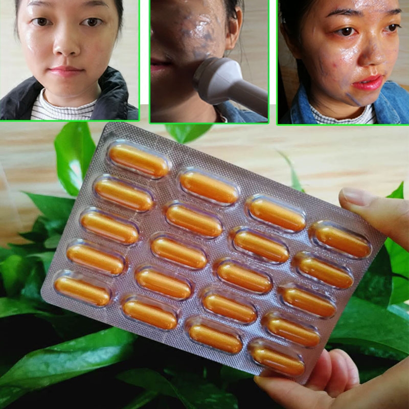 面部玫瑰精华 超音波美容仪器导出美容院专用排毒排铅三排胶囊