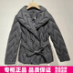百搭系带轻薄款 紫萱雅MBY25D166锦彧2025冬季 时尚 翻领羽绒服外套