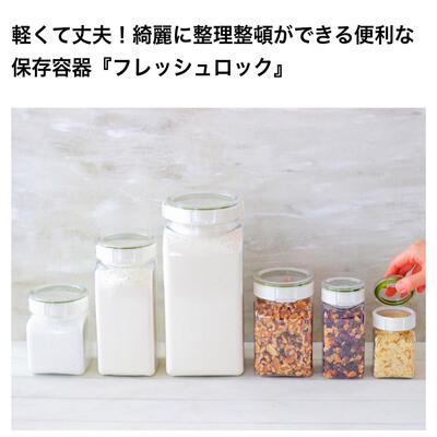 日本制TAKEYA盐糖味精面粉罐收纳罐 家庭厨房freshlok