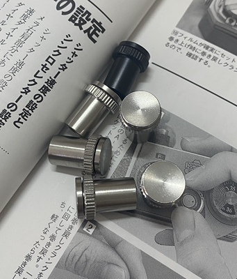 Leica/徕卡L39巴纳克式旁轴相机专用快门增高按钮尼康S3佳能旁轴