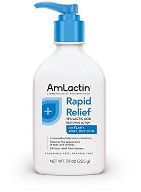 美国代购AmLactin Rapid Relief Restoring Body Lotion With Cer
