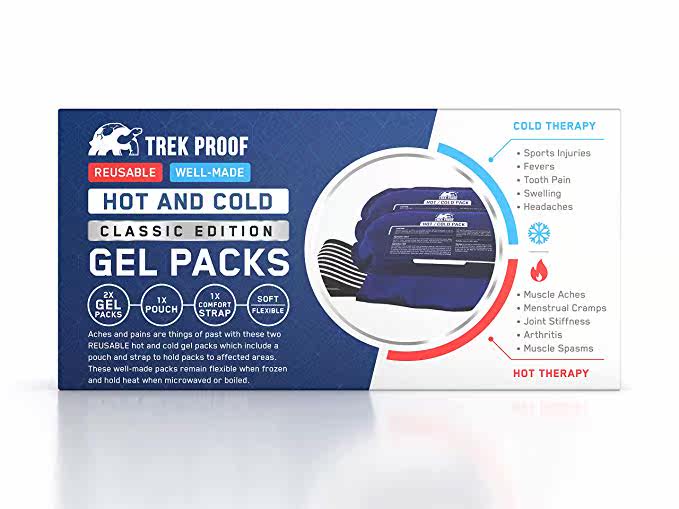 Ice Pack (2-Piece Set) – Reusable Hot and Cold Therapy Gel