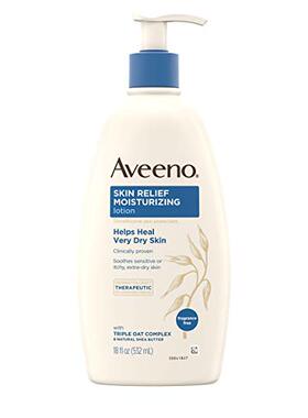美国代购Aveeno Skin Relief 24-Hour Moisturizing Lotion for S