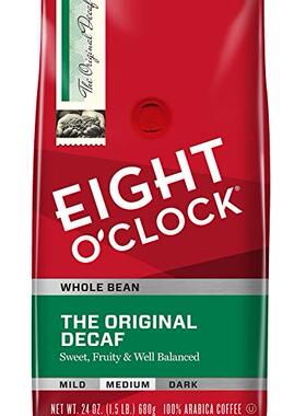 Eight O'Clock Whole Bean Coffee, The Original Decaf, 24 Ounc