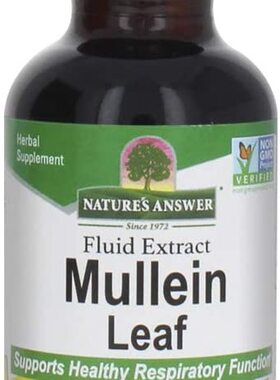 美国代购Nature's Answer Mullein Leaf | Herbal Supplement | S