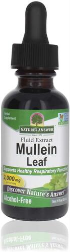 美国代购Nature's Answer Mullein Leaf | Herbal Supplement | S