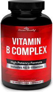 Super B Complex Vitamins - All B Vitamins Including B12, B1,