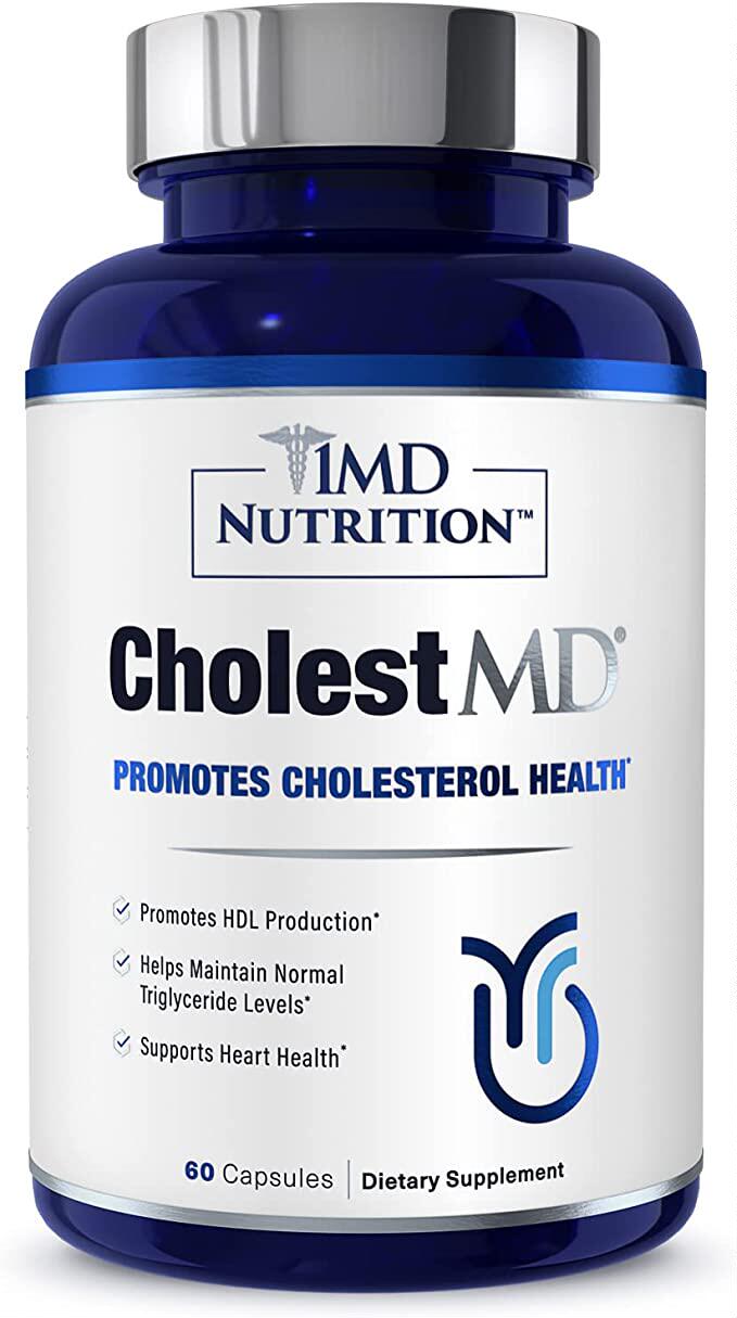 美国代购1MD Nutrition CholestMD - Support Healthy HDL & LDL