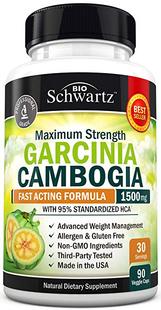 HCA Pure Fast Cambogia Chromium. 95% with Garcinia Extract