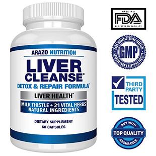 Liver Cleanse Detox & Repair Formula – 22 Herbs Support Sup