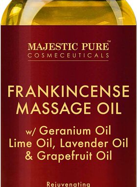 美国代购Stretch Mark and Scar Frankincense Massage Oil by Ma