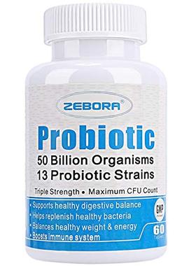 Probiotics for Women/Men, Organic Prebiotics and Probiotics