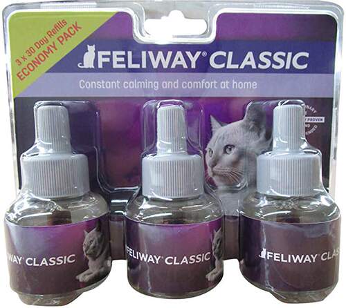Feliway Plug-In Diffuser Refill, 48 mL, 3-Pack